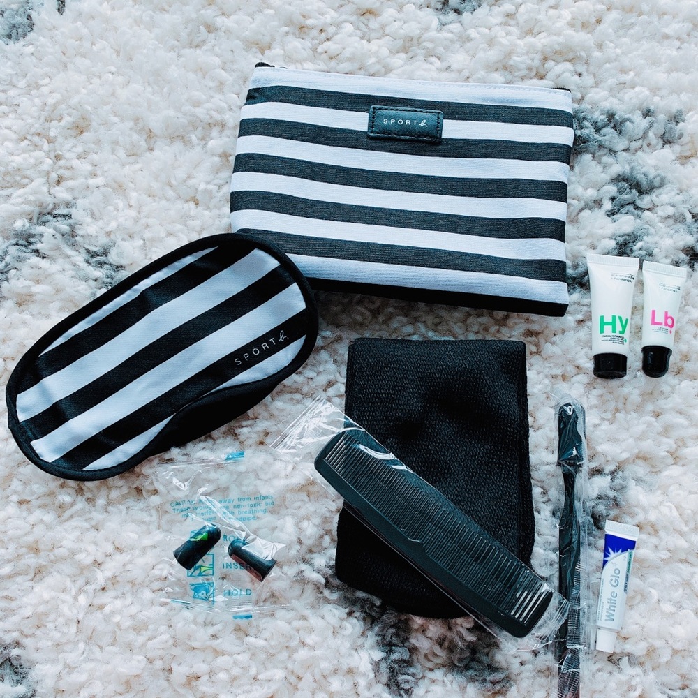 NEW SPORT b. For Eva Air Travel Essentials Pouch